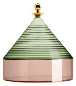 CONTENITORE TRULLO VERDE/ROSA ART 01550/VE KARTELL MULTICOLOR