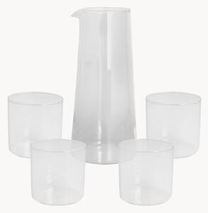Set caraffa e bicchieri Lyra 5 pz