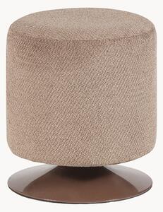 Pouf girevole in bouclé Islen