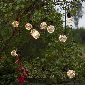 STAR TRADING Catena luminosa LED Big Circus, Dew Drops, 10 luci