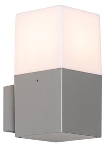 Moderne buitenwandlamp grijs IP44 - Denmark