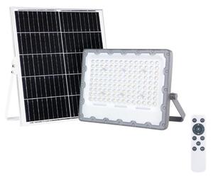 Proiettore LED con pannello solare FOCUS LED/100W/15000 mAh 3,2V 6000K IP65 + telecomando