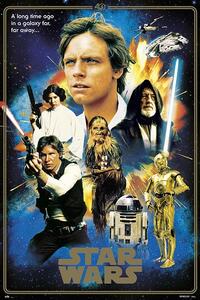 Posters, Stampe Star Wars - 40th Anniversary Heroes, (61 x 91.5 cm)