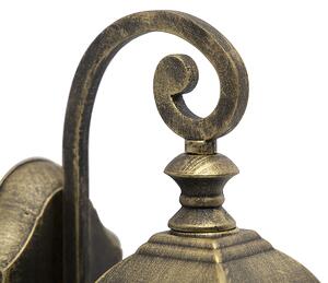 Set di 2 romantiche lanterne da parete per esterni in bronzo - Londra