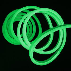 Striscia led Neon Flex Verde 5m luce bianco naturale 5LM IP67
