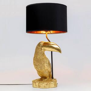 KARE Toucan lampada da tavolo dorata