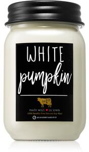 Milkhouse Candle Co. Farmhouse White Pumpkin candela profumata 369 g