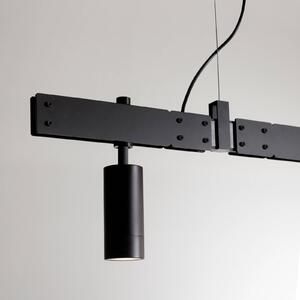 Karman Stant lampada LED a sospensione barra nero