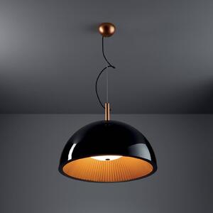 LEDS-C4 Grok Umbrella lampada a sospensione nera Ø 60 cm