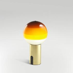 MARSET Dipping Light a batteria ambra/ottone