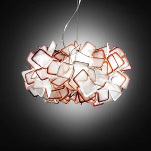 Slamp Clizia - a sospensione di design, arancione