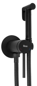Rubinetto bidet Rea Foss Clif Black