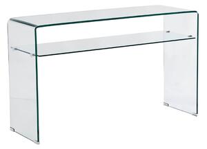 Consolle NOTTING HILL in vetro temperato 125x40x76 cm