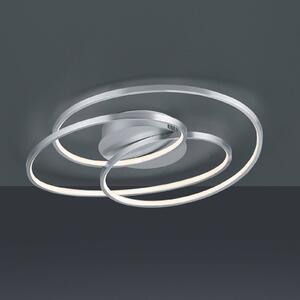 Trio Lighting Plafoniera LED Gale, 60 cm, nichel satinato