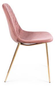 Set di sedie TERRY in velluto rosa