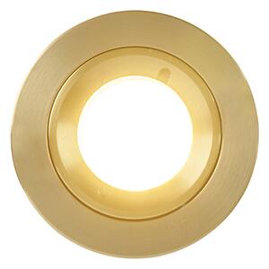 Set di 6 faretti da incasso moderni oro rotondi IP44 - Xena