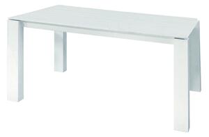 Tavolo BORGO PO in legno allungabile bianco frassinato 160×90 cm – 250×90 cm