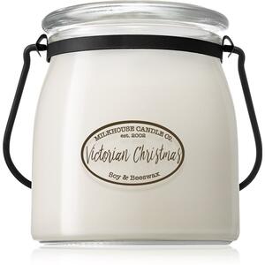 Milkhouse Candle Co. Creamery Victorian Christmas candela profumata Butter Jar 454 g