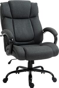 Sedia da ufficio Vinsetto, sedia da scrivania ergonomica, con braccioli imbottiti