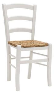 Set di 2 sedie CENISIA in legno massello bianco
