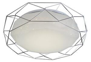Plafoniera LED SVEN LED/24W/230V diametro 43 cm cromo lucido