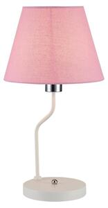 Lampada da tavolo YORK 1xE14/60W/230V rosa/bianco