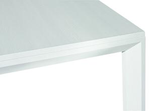 Tavolo CEFALU allungabile bianco frassinato 110×70 cm- 160×70 cm