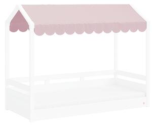 Tenda da letto a tetto piano Montes (rosa)