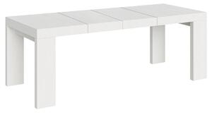 Tavolo Allungabile 160/264x90x77 cm Roxell Premium Bianco Frassino