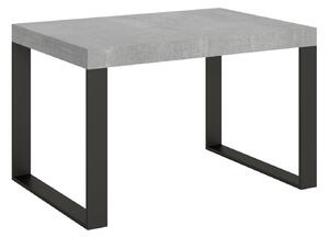 Tavolo Allungabile 130-234x90x77 cm Tecno Cemento