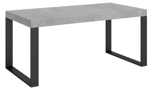 Tavolo Allungabile 180-284x90x77 cm Tecno Cemento