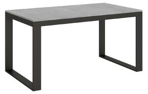 Tavolo Allungabile 160-264x90x80 cm Tecno Evolution Cemento
