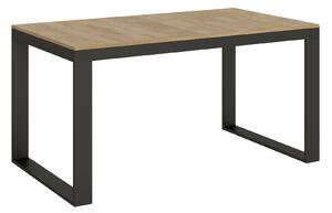 Tavolo Allungabile 160-264x90x80 cm Tecno Evolution Quercia Naturale