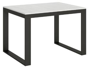 Tavolo Allungabile 120-224x90x80 cm Tecno Evolution Bianco Frassino