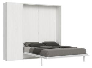Letto Matrimoniale a Scomparsa Salvaspazio Kentaro H210 cm Bianco