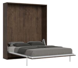 Letto Matrimoniale a Scomparsa Salvaspazio Kentaro H210 cm Marrone
