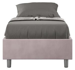 Letto 1 Piazza e Mezzo Sommier 110x200 cm Senza Rete Azelia Glicine