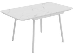 Outsunny Tavolo da Giardino per 6 Persone, Rettangolare 140x80 cm con Piano in WPC | Aosom Italy