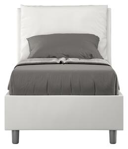 Letto Singolo 80x200 cm Senza Rete Antea Bianco