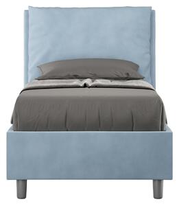 Letto Singolo 80x200 cm Senza Rete Antea Azzurro