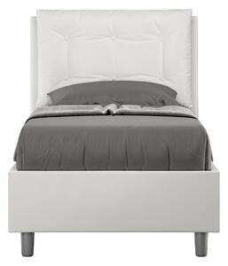 Letto Singolo 80x190 cm Senza Rete Annalisa Bianco