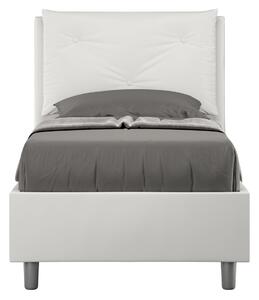 Letto Singolo 80x200 cm Senza Rete Appia Bianco