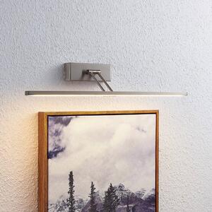 Lucande Thibaud LED da quadri, nichel, 51,4 cm