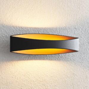 Arcchio Jelle applique LED, 43,5 cm, nero