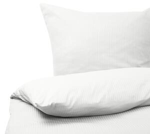 Set di biancheria da letto 135 x 200 cm in cotone a tinta unita bianco camera da letto stile classico Beliani