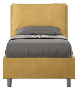 Letto Singolo 80x200 cm Senza Rete Antea Ocra