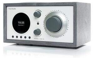 TivoliAudio Model One+ Grey/White Radio DAB/DAB+ FM Bluetooth Aux Orologio Sveglia