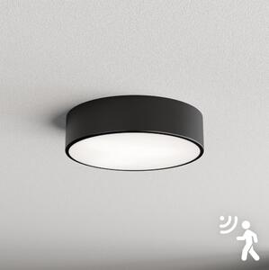 Brilagi - Plafoniera con sensore CLARE 2xE27/40W/230V diametro 30 cm nero