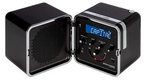 Brionvega TS522D+S 50° Nero Notte Radio Cubo FM RDS DAB/DAB+ Bluetooth Sveglia Ricaricabile