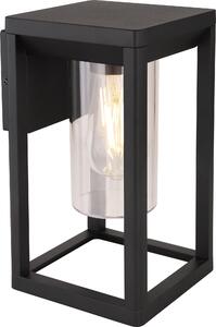 Luce da esterno in alluminio pressofuso nero